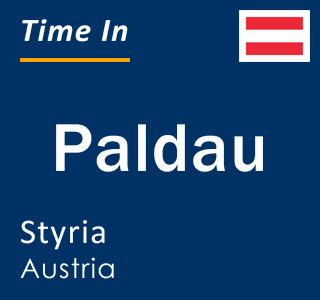 Current local time in Paldau, Styria, Austria