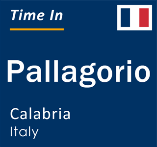 Current local time in Pallagorio, Calabria, Italy