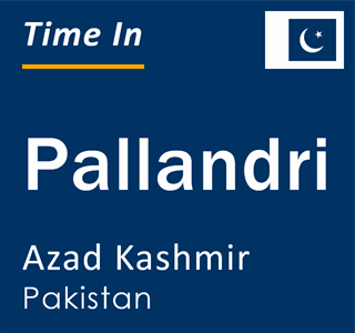 Current local time in Pallandri, Azad Kashmir, Pakistan