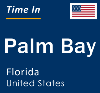 Current local time in Palm Bay, Florida, United States