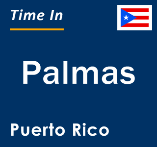 Current local time in Palmas, Puerto Rico