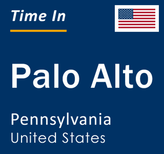 Current local time in Palo Alto, Pennsylvania, United States