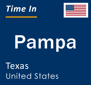 Current local time in Pampa, Texas, United States