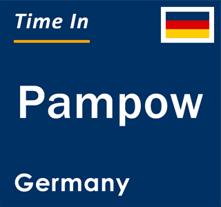 Current local time in Pampow, Germany