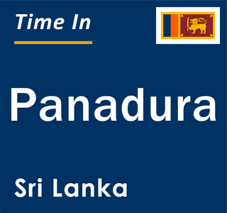 Current local time in Panadura, Sri Lanka