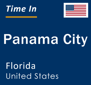 Current local time in Panama City, Florida, United States