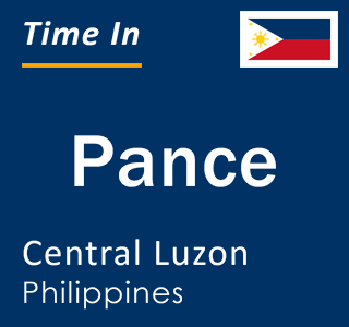 Current local time in Pance, Central Luzon, Philippines