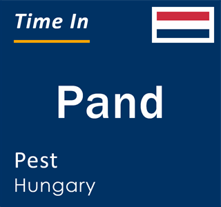 Current local time in Pand, Pest, Hungary