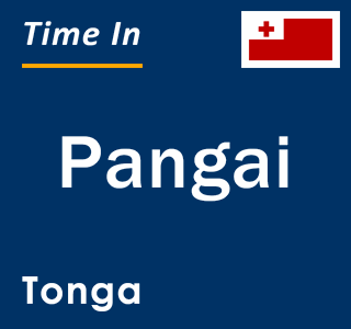 Current local time in Pangai, Tonga