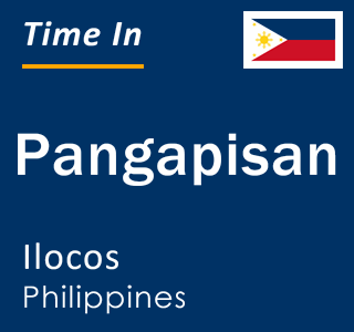 Current local time in Pangapisan, Ilocos, Philippines