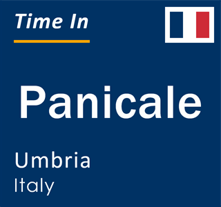 Current local time in Panicale, Umbria, Italy