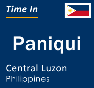 Current local time in Paniqui, Central Luzon, Philippines