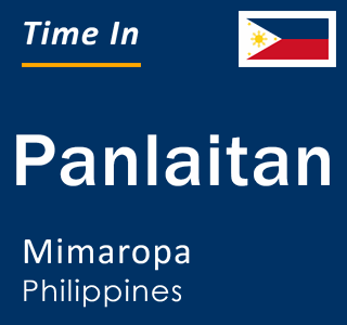 Current local time in Panlaitan, Mimaropa, Philippines