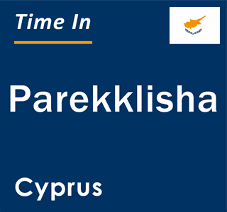 Current local time in Parekklisha, Cyprus