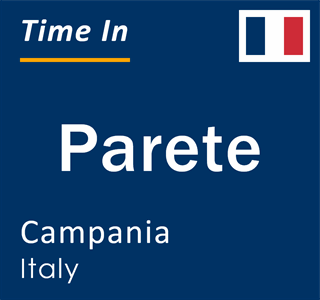 Current local time in Parete, Campania, Italy