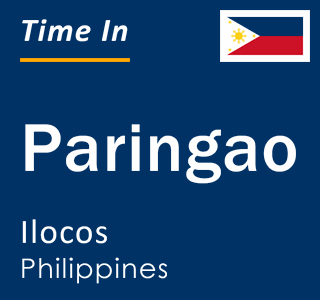 Current local time in Paringao, Ilocos, Philippines