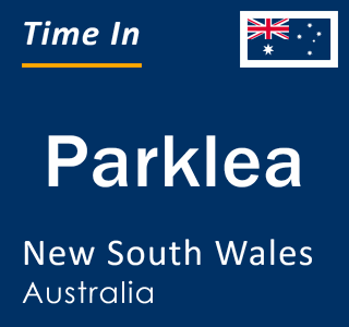 Current local time in Parklea, New South Wales, Australia