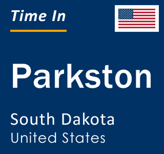 Current local time in Parkston, South Dakota, United States