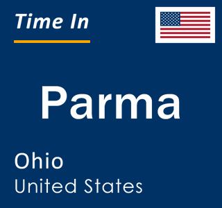 Current time in Parma, Ohio, United States