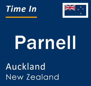 Current local time in Parnell, Auckland, New Zealand