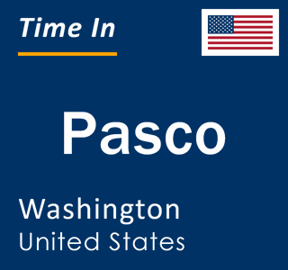 Current time in Pasco, Washington, United States