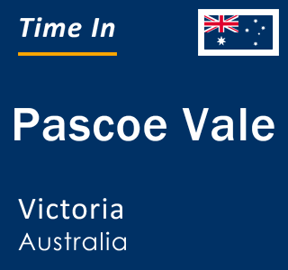 Current local time in Pascoe Vale, Victoria, Australia
