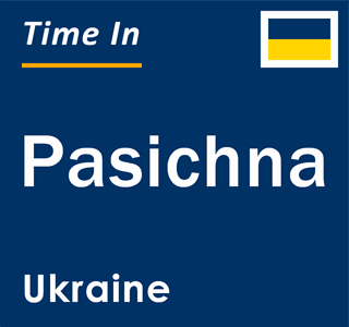 Current local time in Pasichna, Ukraine