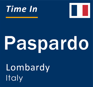 Current local time in Paspardo, Lombardy, Italy