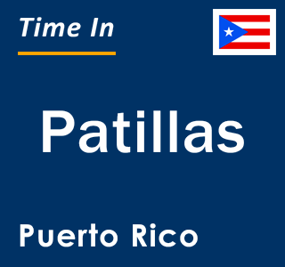 Current local time in Patillas, Puerto Rico