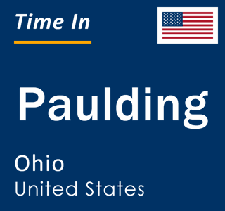 Current local time in Paulding, Ohio, United States