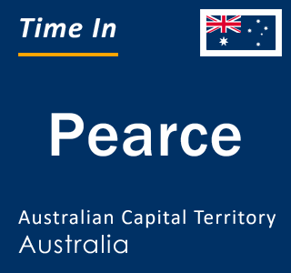 Current local time in Pearce, Australian Capital Territory, Australia