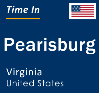 Current local time in Pearisburg, Virginia, United States