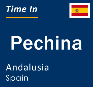 Current local time in Pechina, Andalusia, Spain