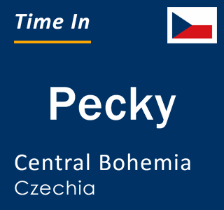 Current local time in Pecky, Central Bohemia, Czechia