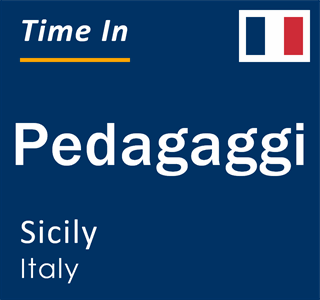 Current local time in Pedagaggi, Sicily, Italy