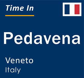 Current local time in Pedavena, Veneto, Italy