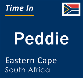 Current local time in Peddie, Eastern Cape, South Africa