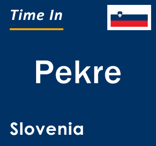 Current local time in Pekre, Slovenia