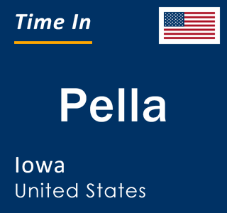 Current local time in Pella, Iowa, United States