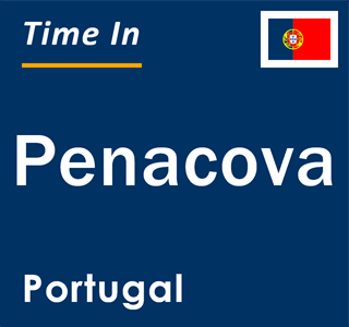 Current local time in Penacova, Portugal