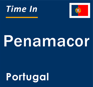 Current local time in Penamacor, Portugal