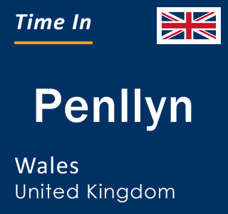 Current local time in Penllyn, Wales, United Kingdom