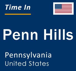 Current time in Penn Hills, Pennsylvania, United States