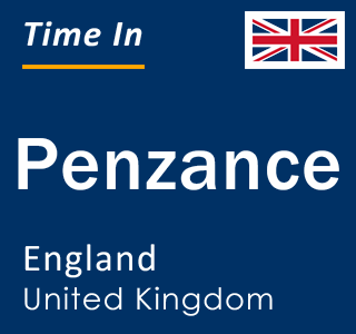 Current local time in Penzance, England, United Kingdom