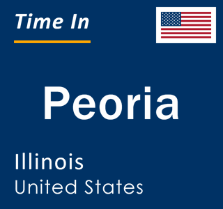 Current local time in Peoria, Illinois, United States