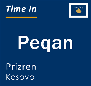 Current local time in Peqan, Prizren, Kosovo