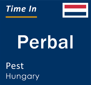 Current local time in Perbal, Pest, Hungary