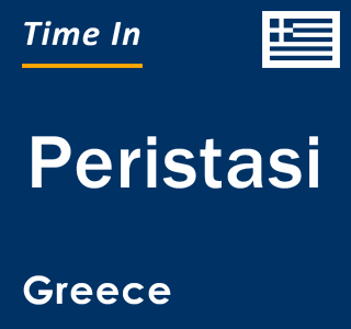 Current local time in Peristasi, Greece