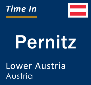 Current local time in Pernitz, Lower Austria, Austria