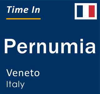 Current local time in Pernumia, Veneto, Italy